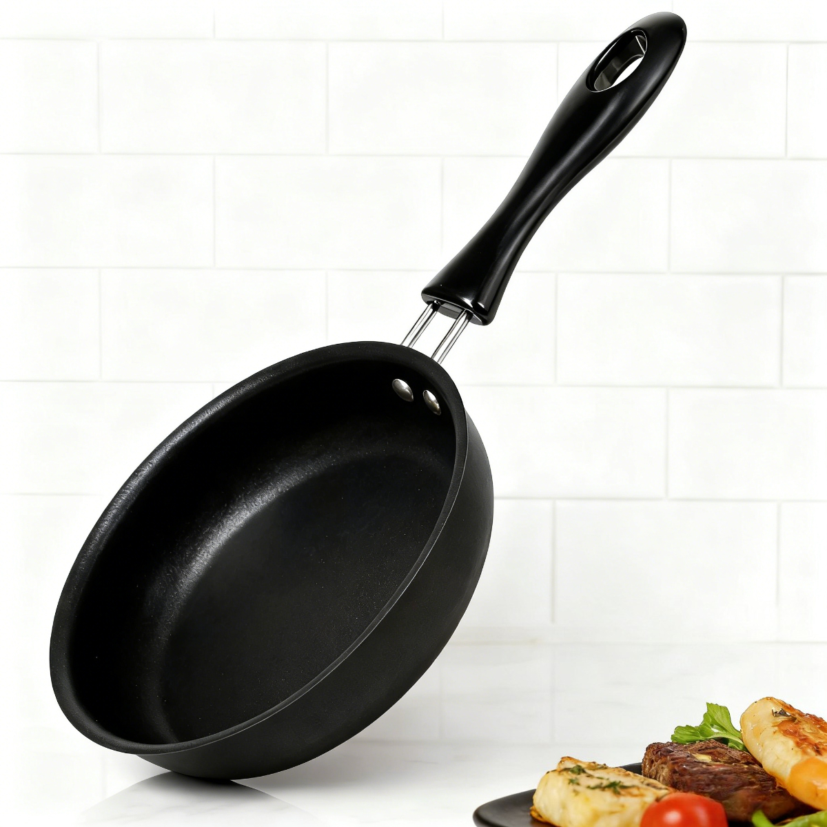 Mini Frying Pan with Handle Po - Skillet Cast Iron Camp บทวิจารณ์และราคา