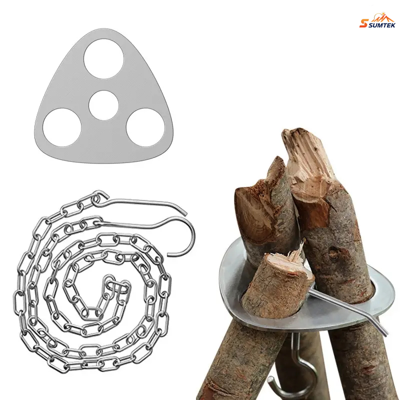 Stainless Steel Portable Campi - Camping Cooking Multi Tool บทวิจารณ์และราคา
