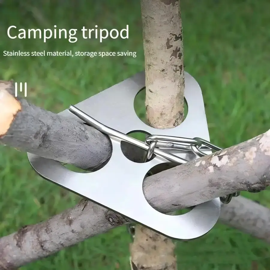 Stainless Steel Portable Campi - Camping Cooking Multi Tool บทวิจารณ์และราคา