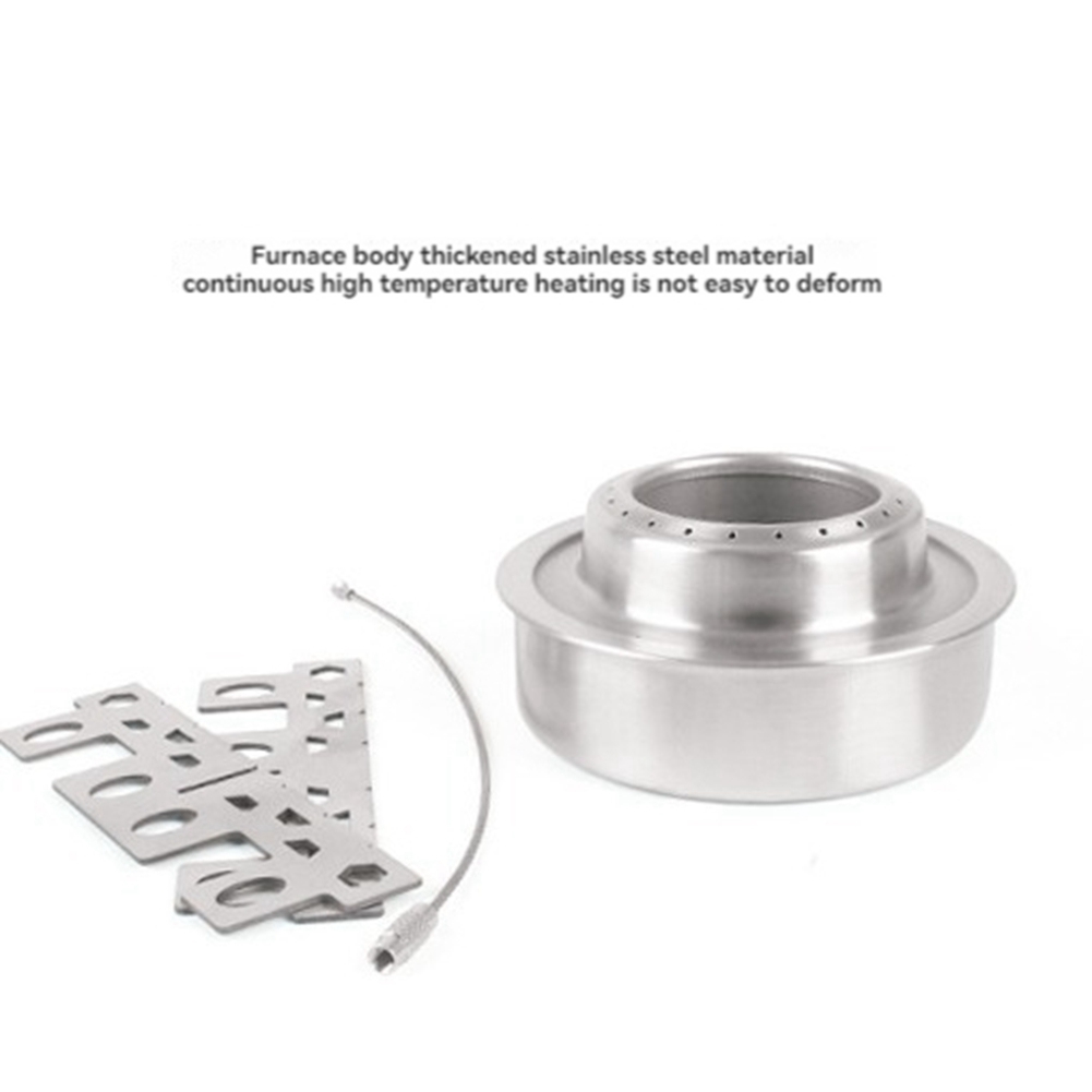 Portable Mini Alcohol Stove Cr - Camping Cooking Multi Tool บทวิจารณ์และราคา