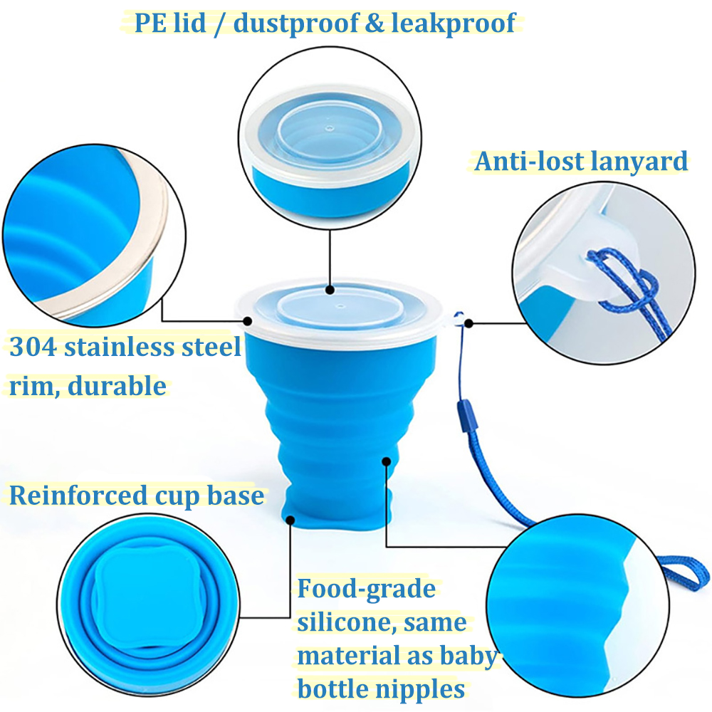 1500ml Collapsible Silicone Ke - Camping Cooking Tin บทวิจารณ์และราคา