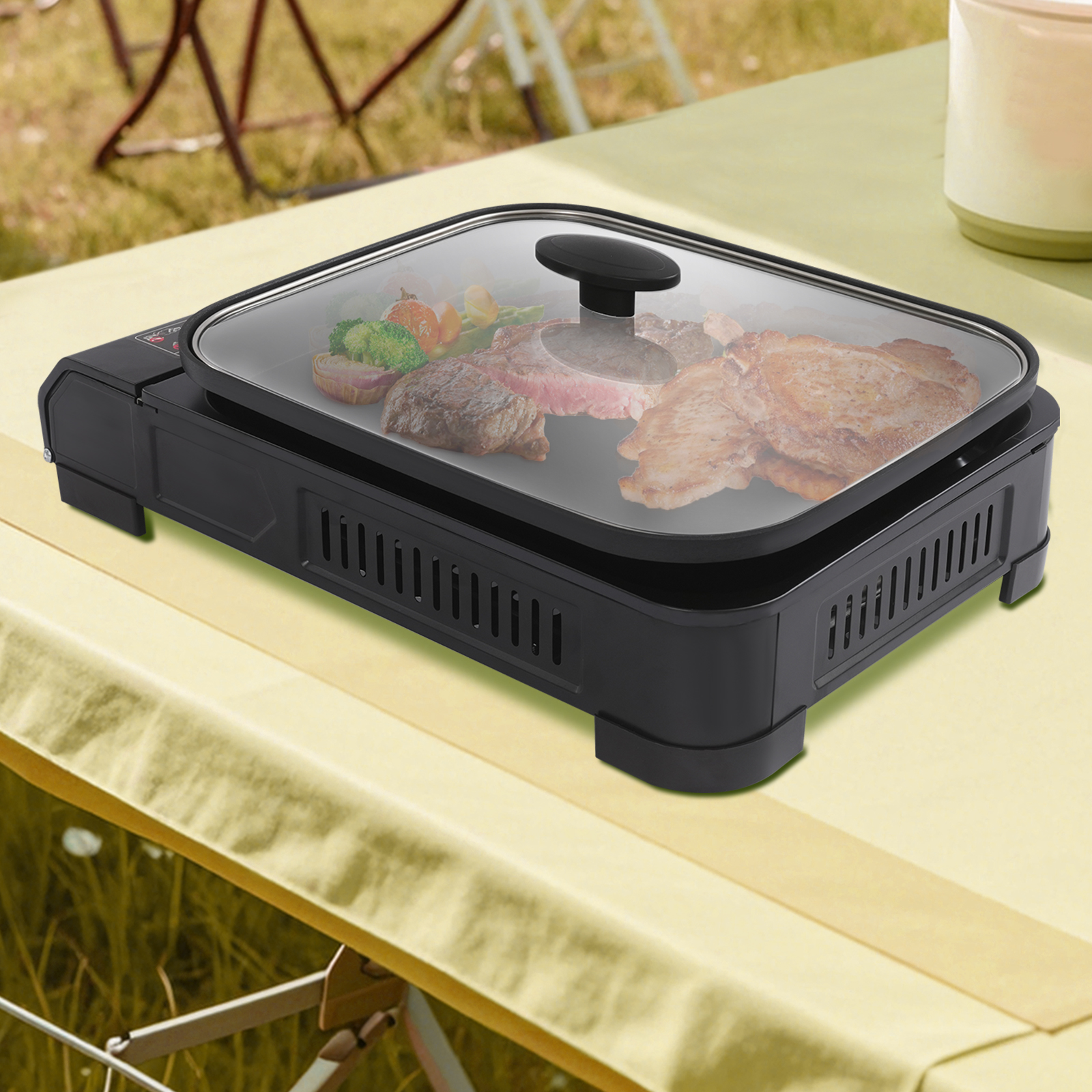 Black Rectangle Portable Butan - Camping Cooking Canister บทวิจารณ์และราคา