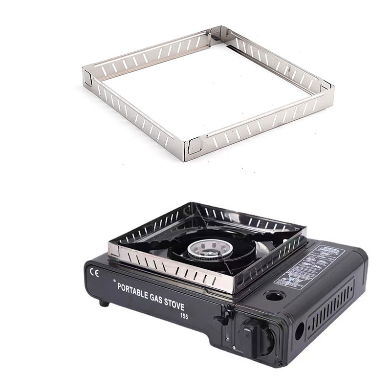 Outdoor Gas Stove Wind Screen  - Camping Cooking Wood Stove บทวิจารณ์และราคา