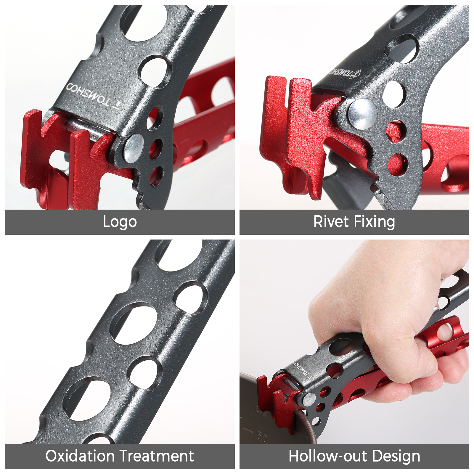 Tomshoo Aluminum Pot Clamp Pan - Camping Cooking Multi Tool บทวิจารณ์และราคา