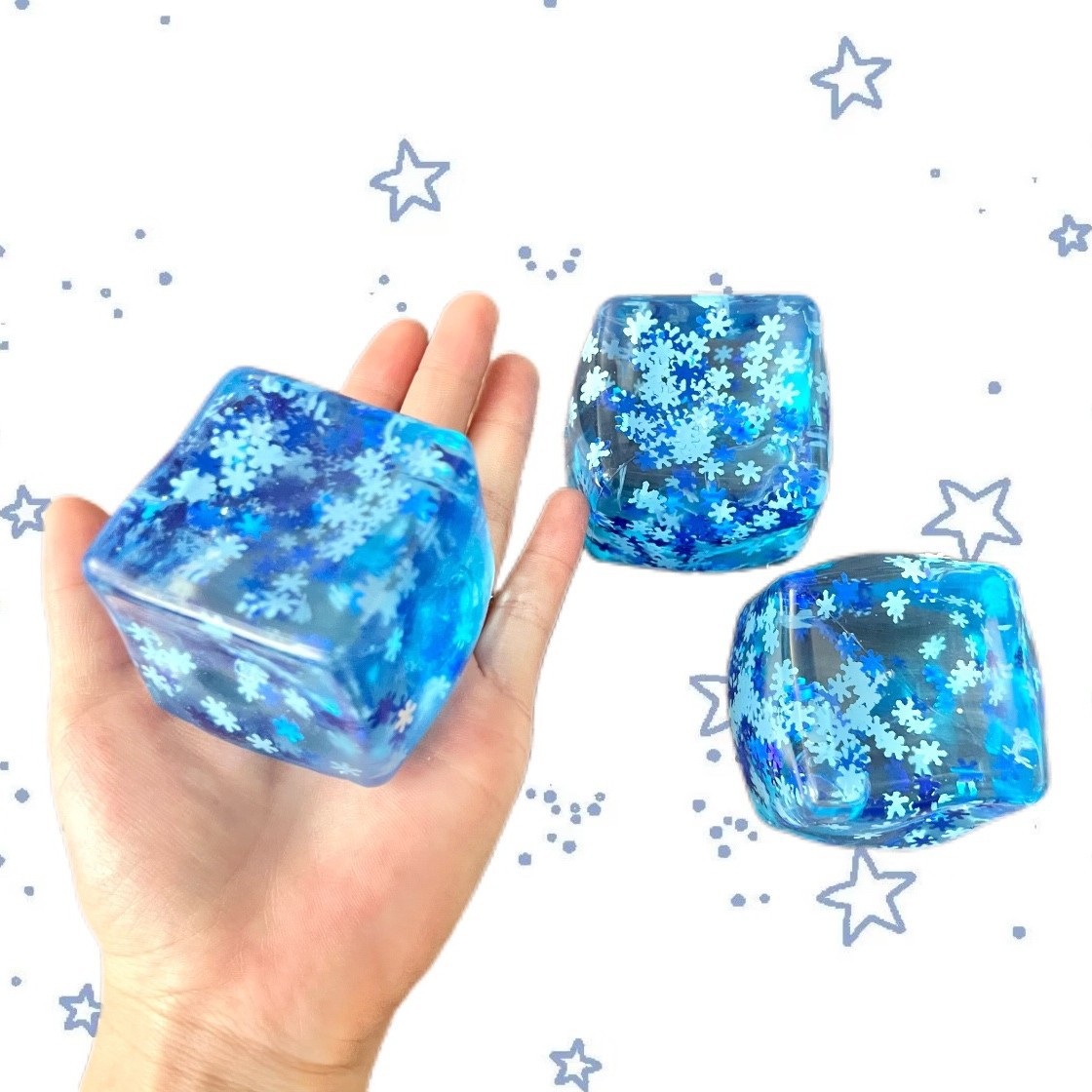 1pc Squishy Maltose Snow Ice C - Fire Starter Cube บทวิจารณ์และราคา