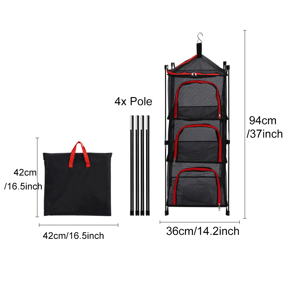 Camping Storage Drying Net 3 L - Camping Outdoor Cooking Set บทวิจารณ์และราคา