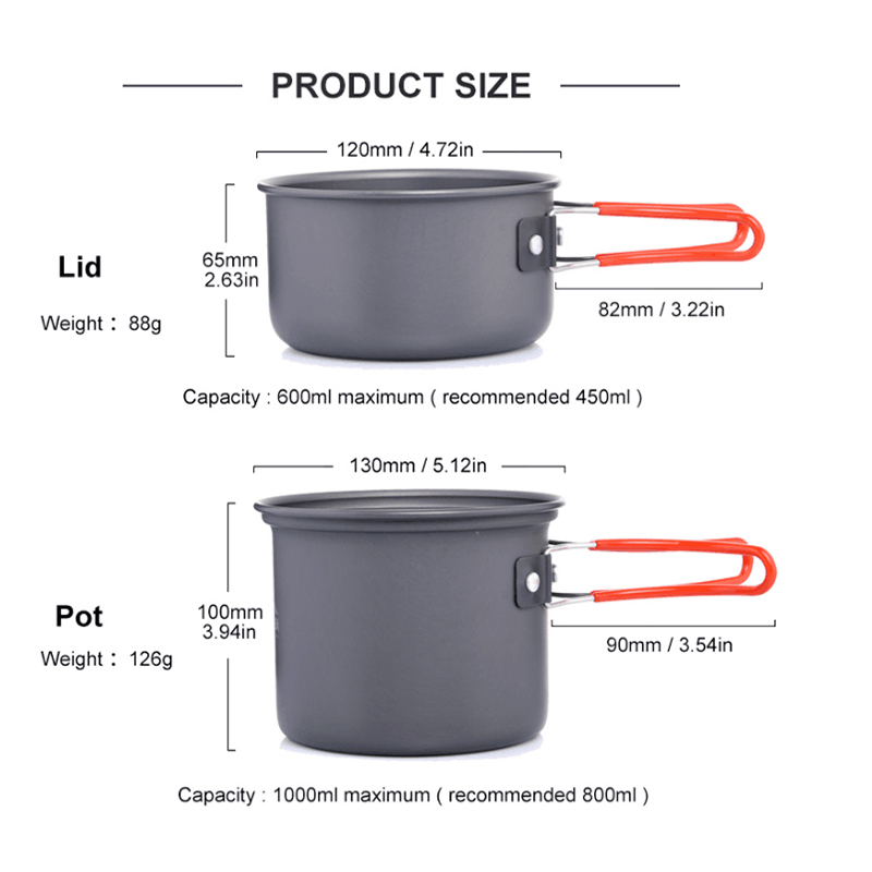 Widesea Ultralight Camping Coo - Camping Cooking Unit บทวิจารณ์และราคา