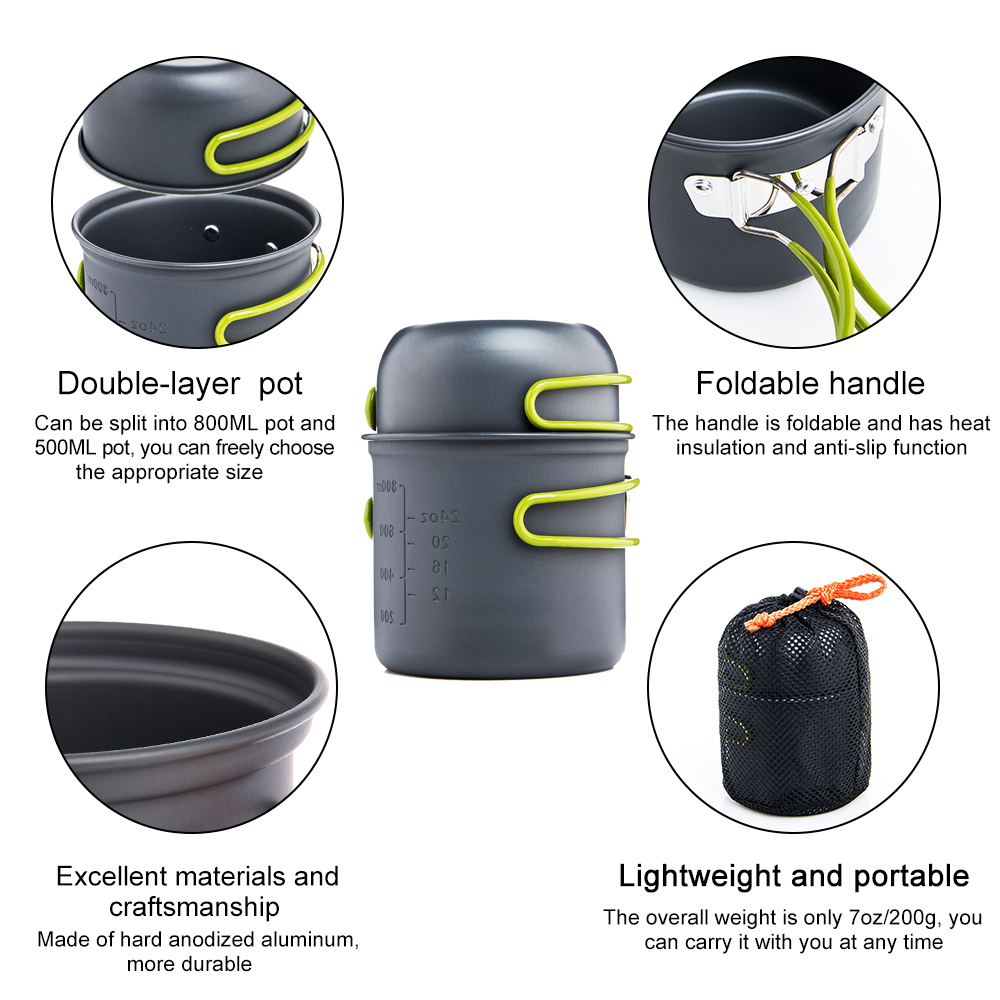 Widesea Ultralight Camping Coo - Camping Cooking Unit บทวิจารณ์และราคา