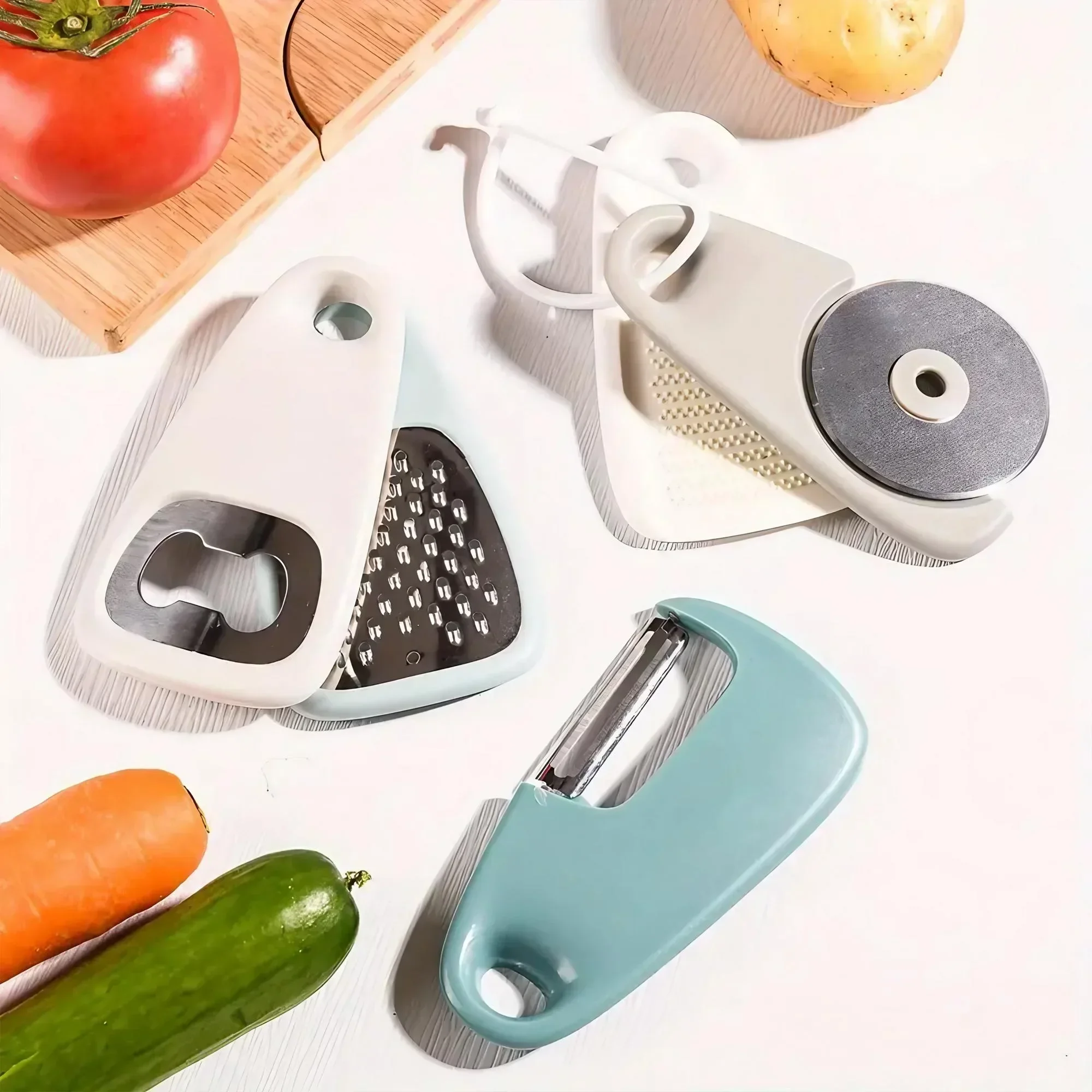5PCS Kitchen Tool Set Peeler P - Camping Cooking Multi Tool บทวิจารณ์และราคา