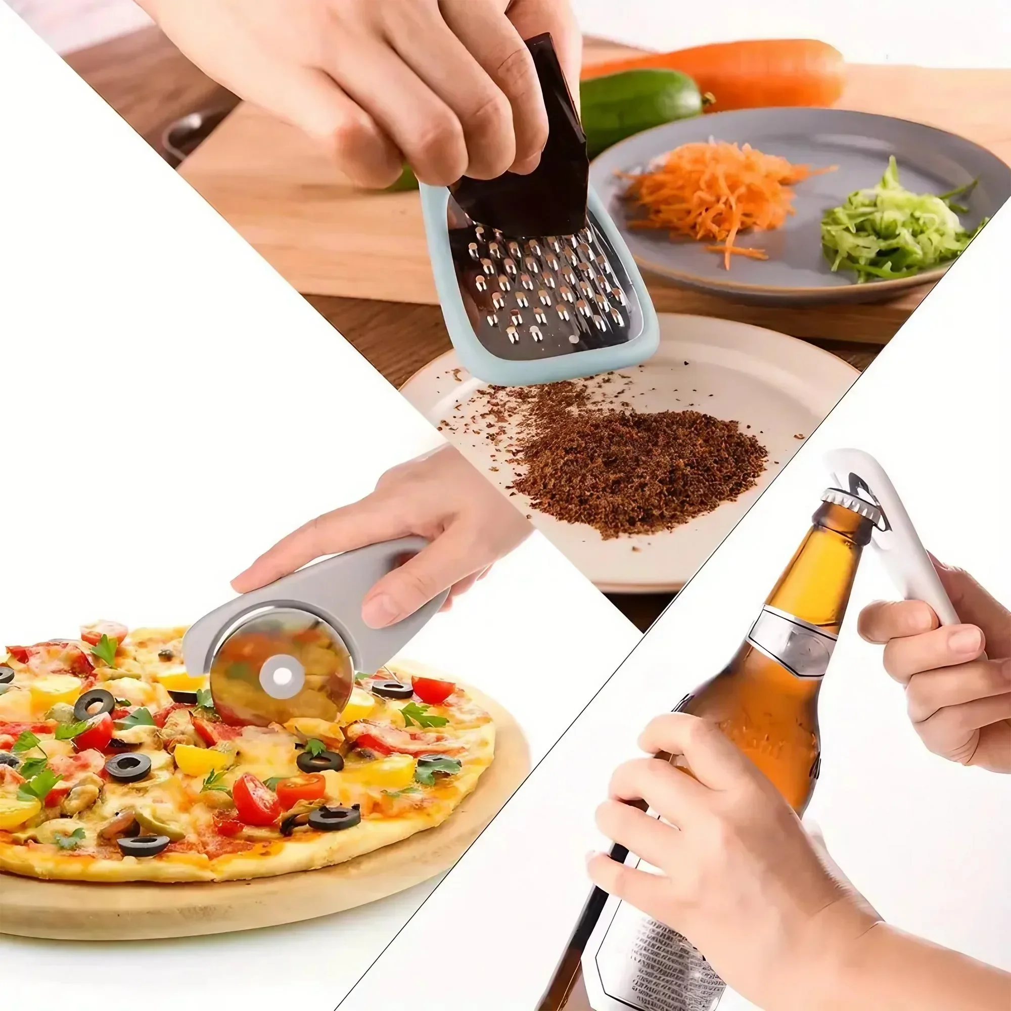 5PCS Kitchen Tool Set Peeler P - Camping Cooking Multi Tool บทวิจารณ์และราคา