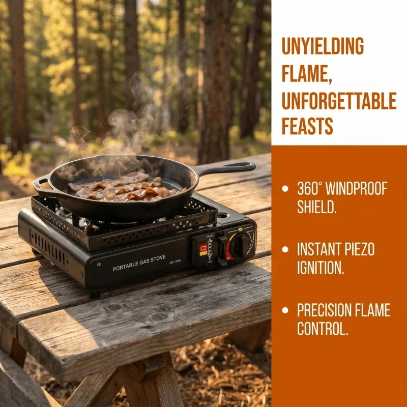 Portable cartridge stove, mult - Camping Cooking Multi Tool บทวิจารณ์และราคา