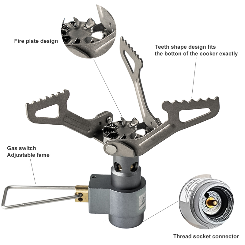 BRS Outdoor Gas Stove Mini Cam - Camping Cooking Equipment Gas บทวิจารณ์และราคา