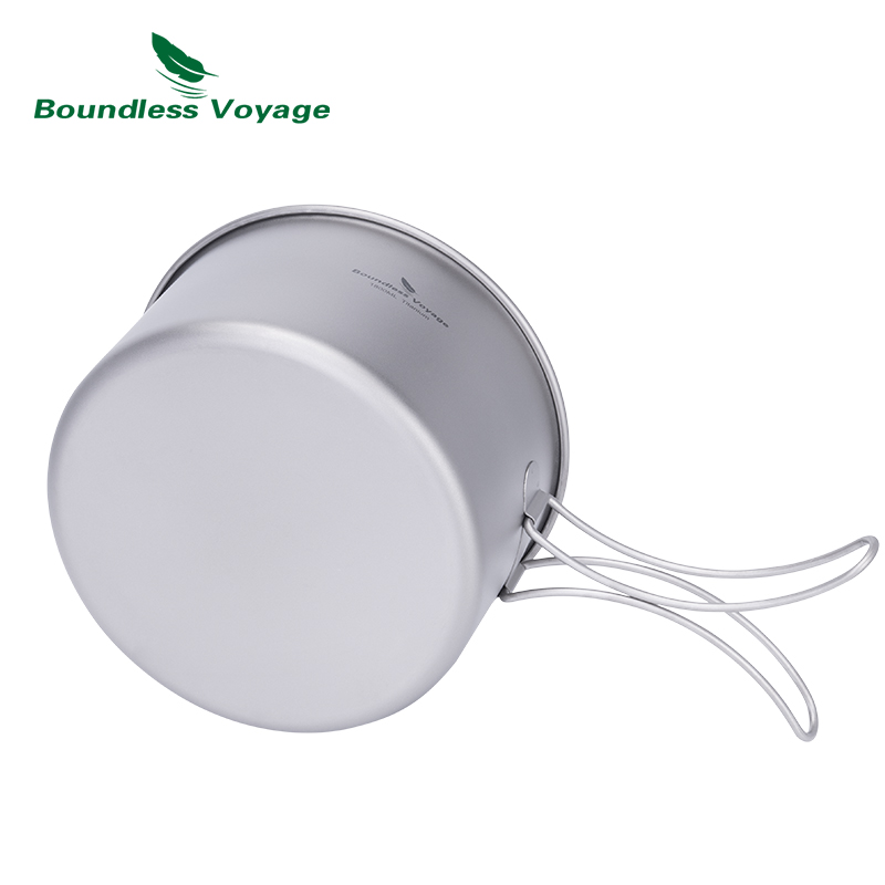 Boundless Voyage Titanium Pot  - Camping Cooking Tool Set บทวิจารณ์และราคา