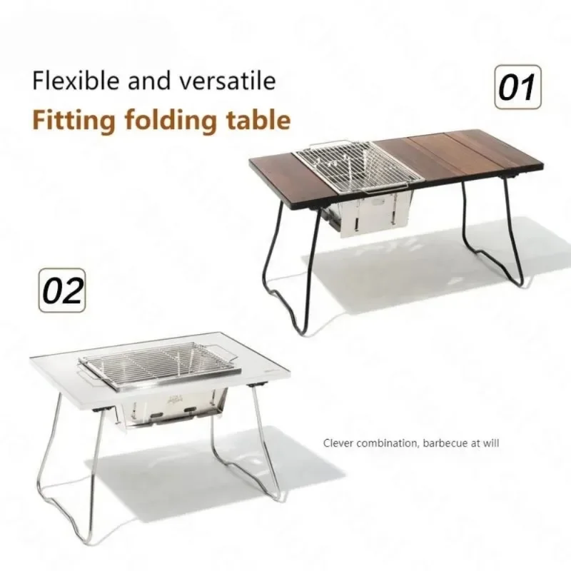 Barbecue Stove 304 Stainless I - Camping Cooking Table บทวิจารณ์และราคา