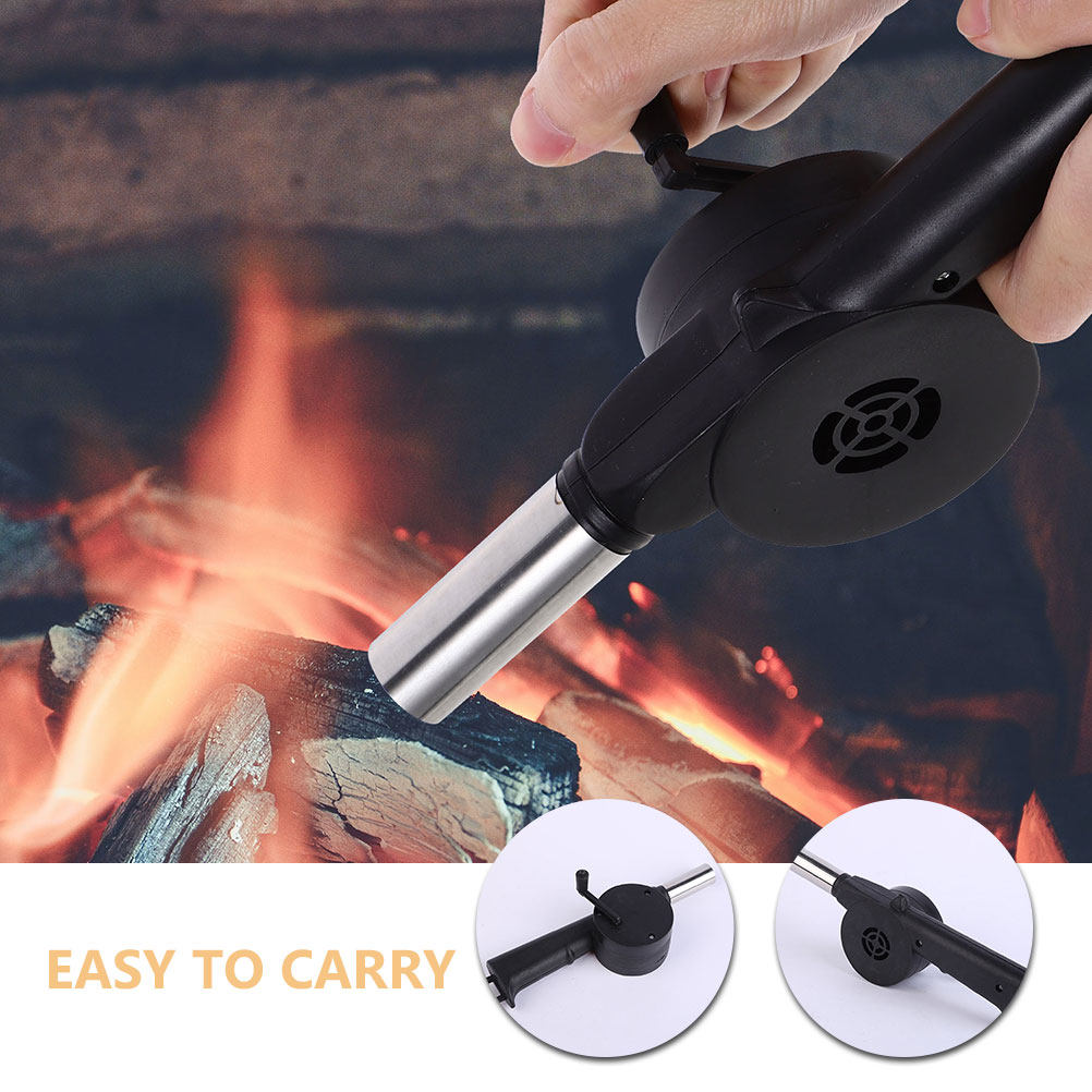 Hand Crank Black Manual Bbq Fa - Camping Cooking Equipment บทวิจารณ์และราคา