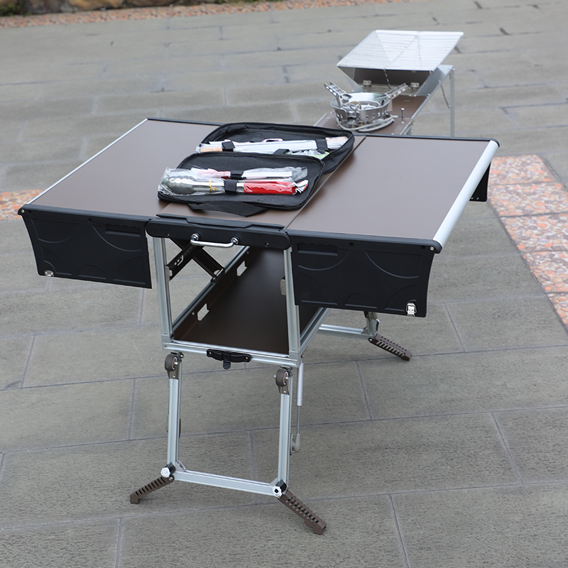 Camp Aluminum Kitchen and Rv K - Camping Cooking Table บทวิจารณ์และราคา