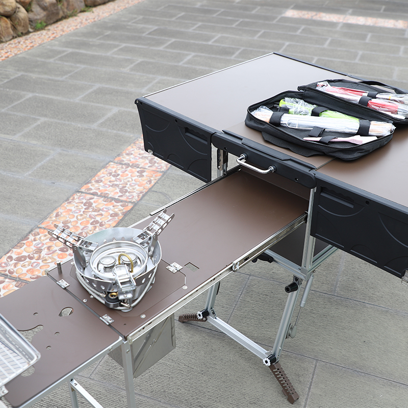 Camp Aluminum Kitchen and Rv K - Camping Cooking Table บทวิจารณ์และราคา
