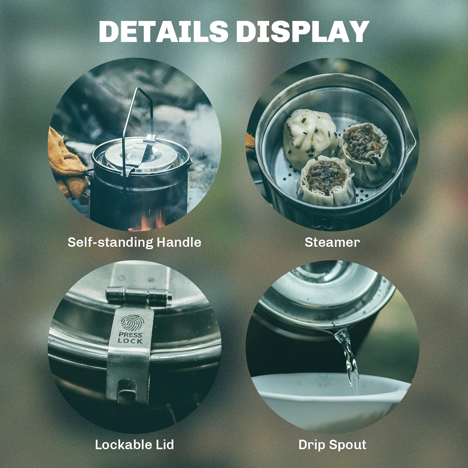 Fire-Maple 1.2L Stainless Stee - Camping Cooking Unit บทวิจารณ์และราคา