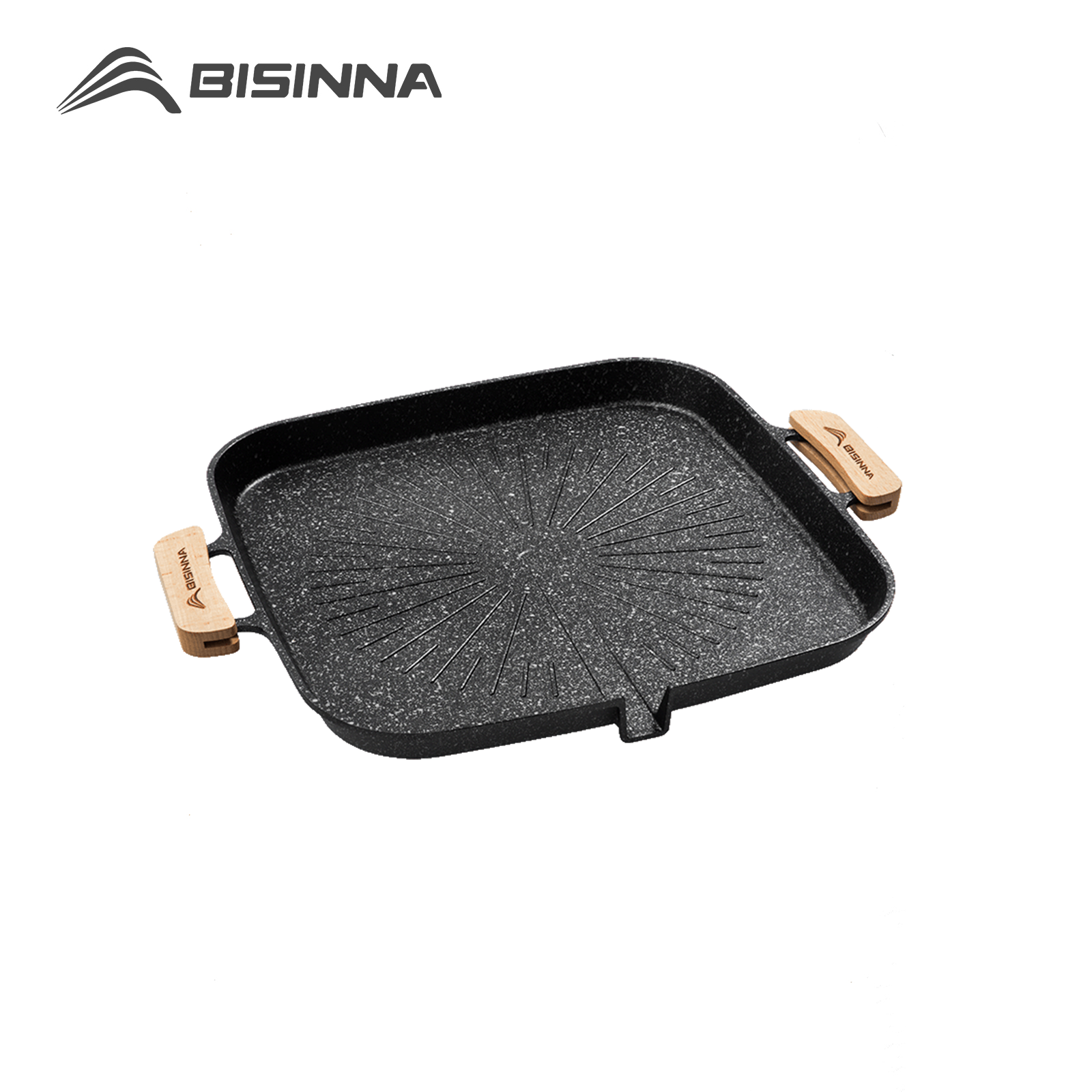 BISINNA Square BBQ Grill Pan N - Camping Cooking Equipment บทวิจารณ์และราคา
