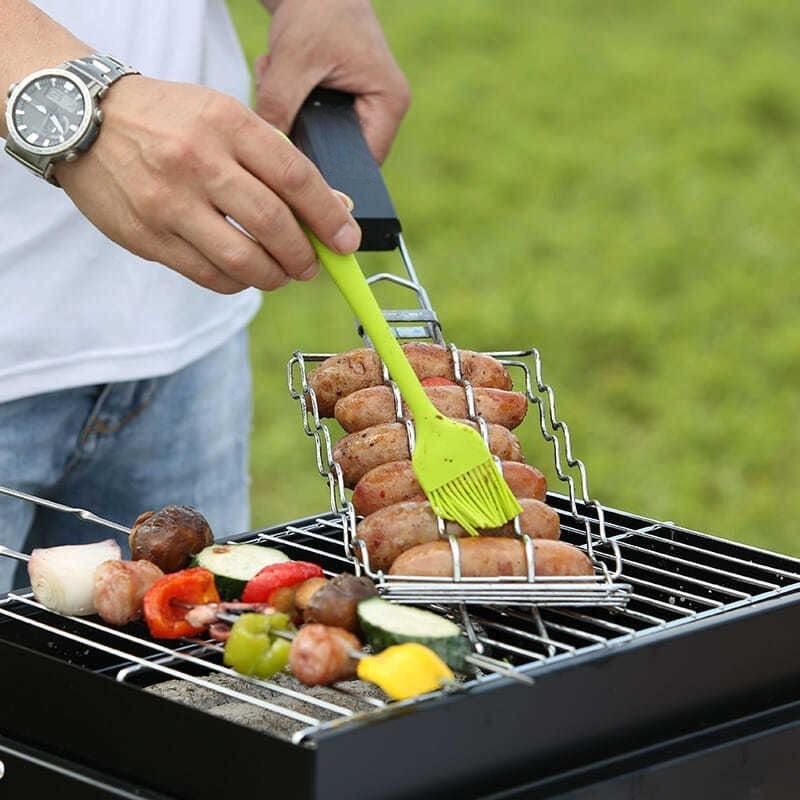 Portable Camping BBQ Grill Com - Camping Cooking Equipment บทวิจารณ์และราคา