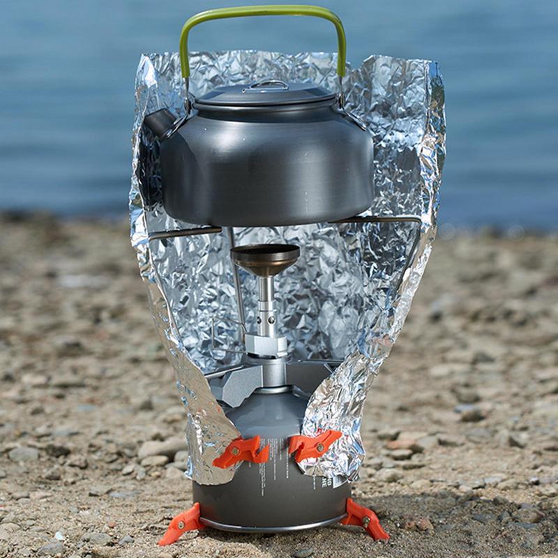 1pc Camping Gas Canister Stand - Camping Cooking Canister บทวิจารณ์และราคา