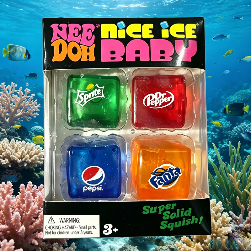 Squishy Schylling NeeDoh/* Nic - Fire Starter Cube บทวิจารณ์และราคา
