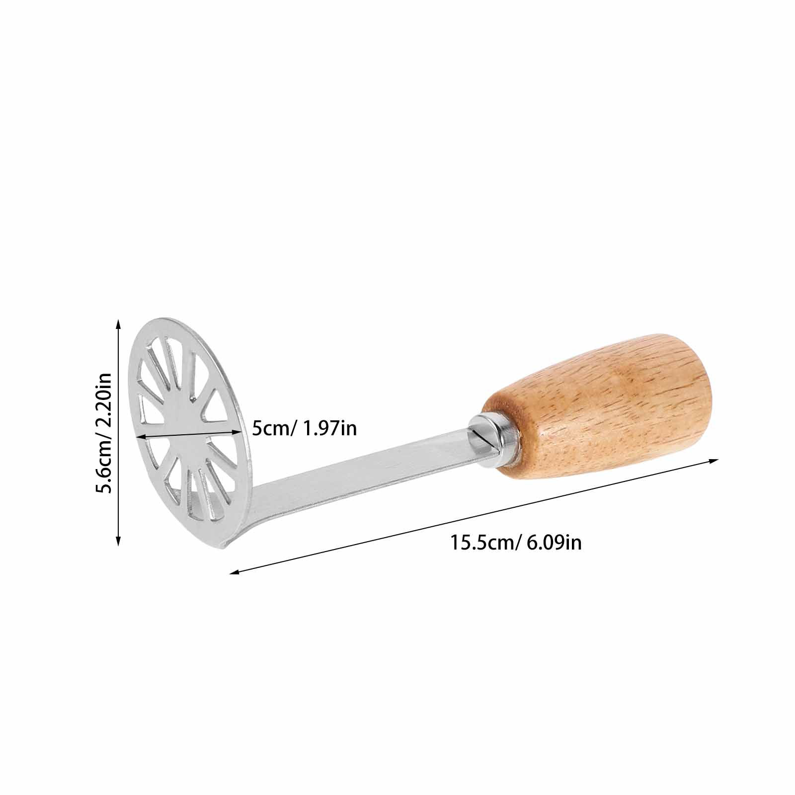 Hand Potato Masher Outdoor Cam - Camping Cooking Vegetables บทวิจารณ์และราคา