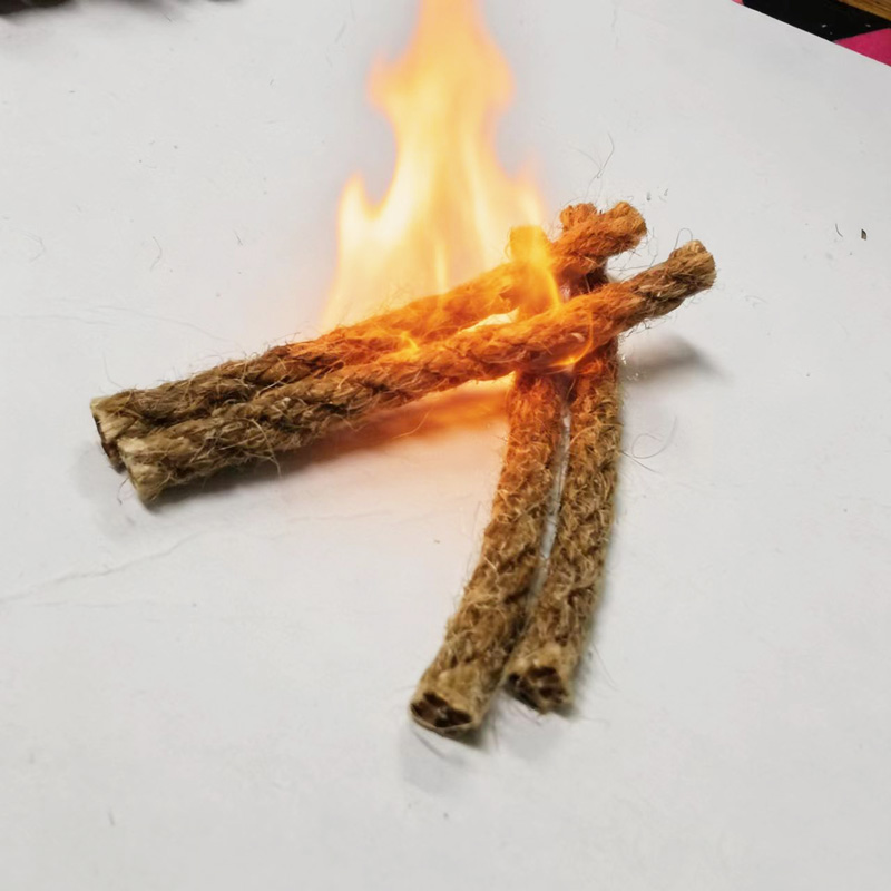 Outdoor Mini Wax Hemp Rope Por - Camping Cooking Wood Stove บทวิจารณ์และราคา