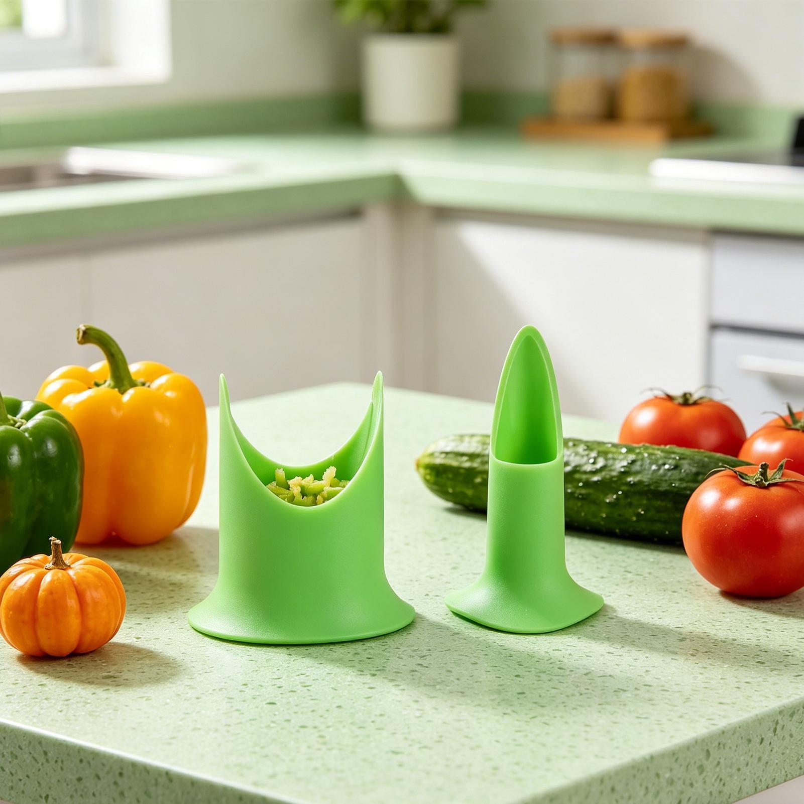 Pepper Corer Practical Efficie - Camping Cooking Vegetables บทวิจารณ์และราคา