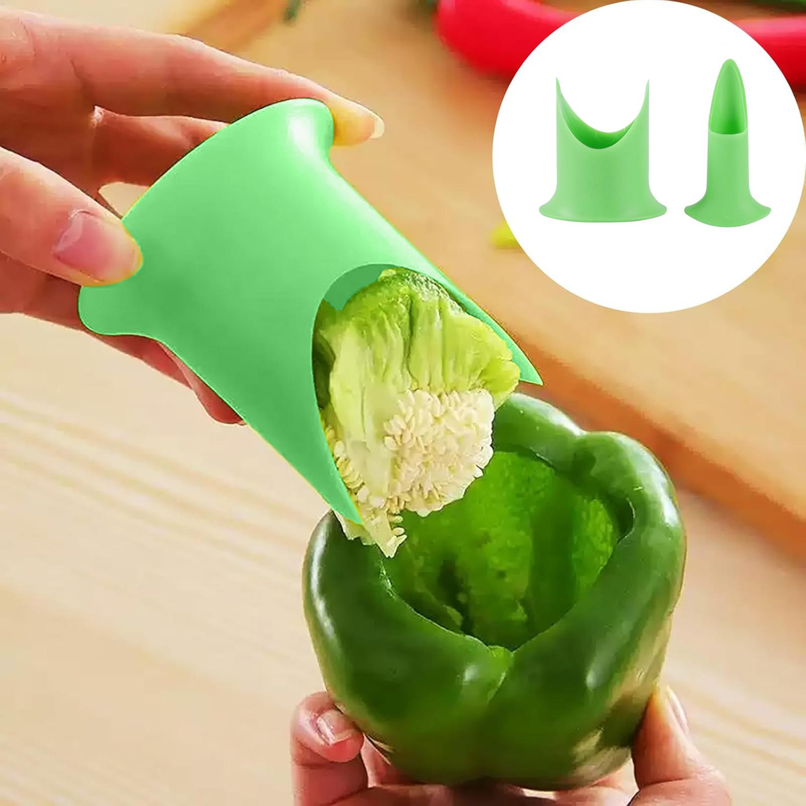 Pepper Corer Practical Efficie - Camping Cooking Vegetables บทวิจารณ์และราคา