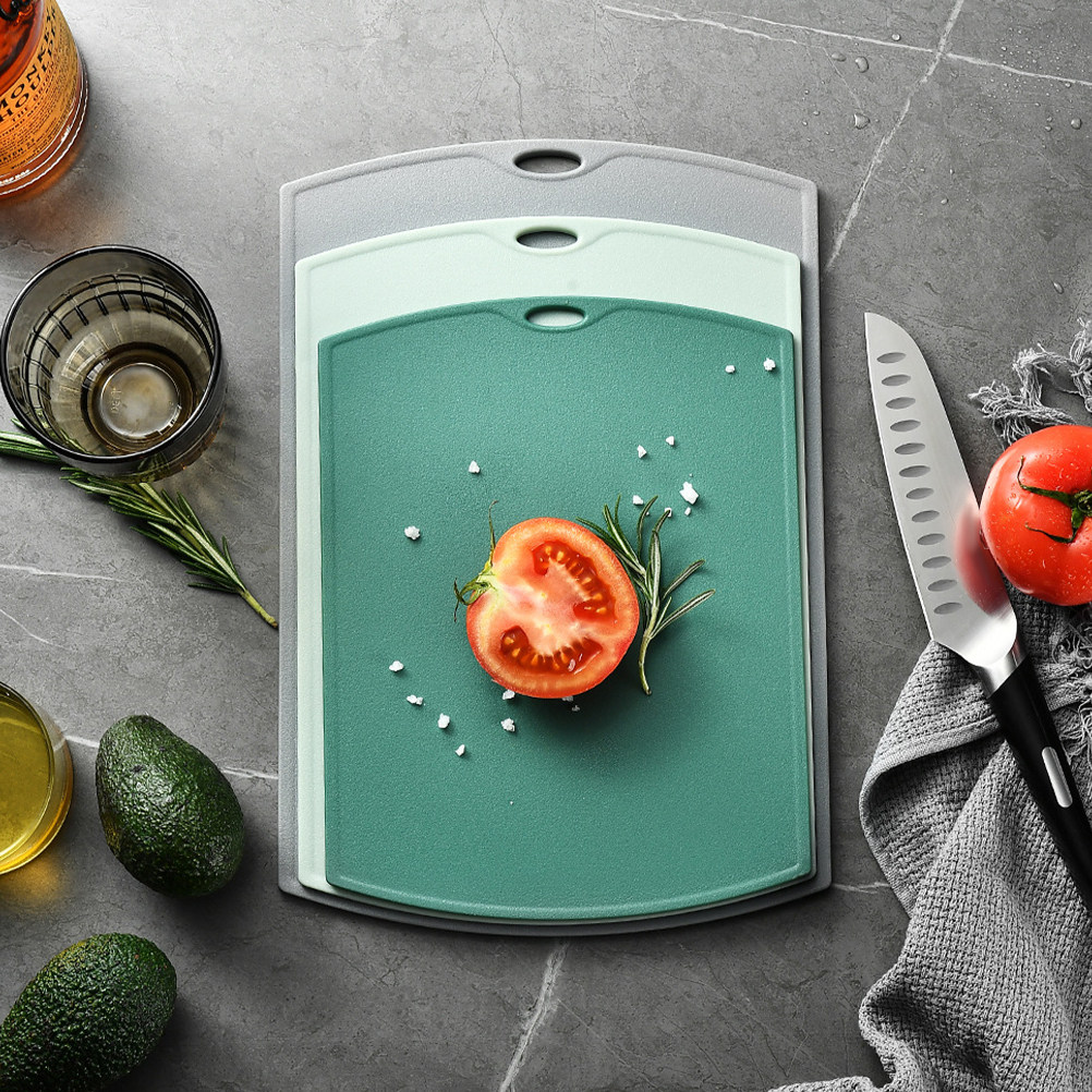 3Pcs Plastic Chopping Board Se - Camping Cooking Vegetables บทวิจารณ์และราคา