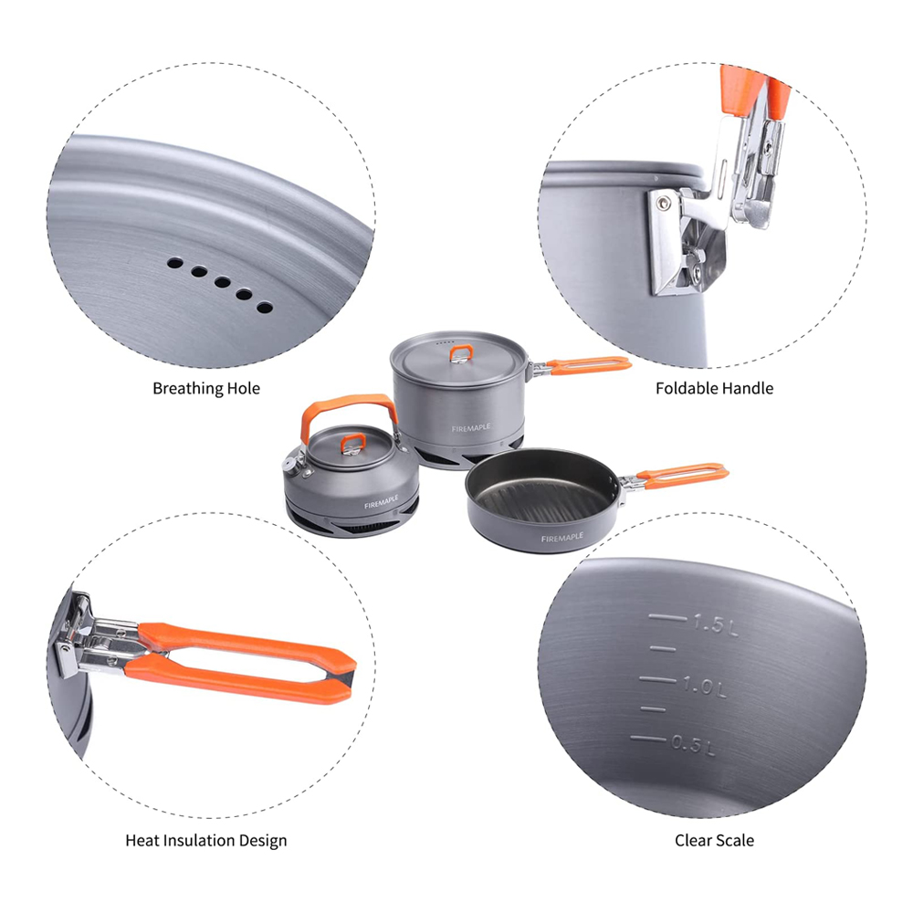 Fire Maple Camping Cookware Ut - Camping Cooking Unit บทวิจารณ์และราคา