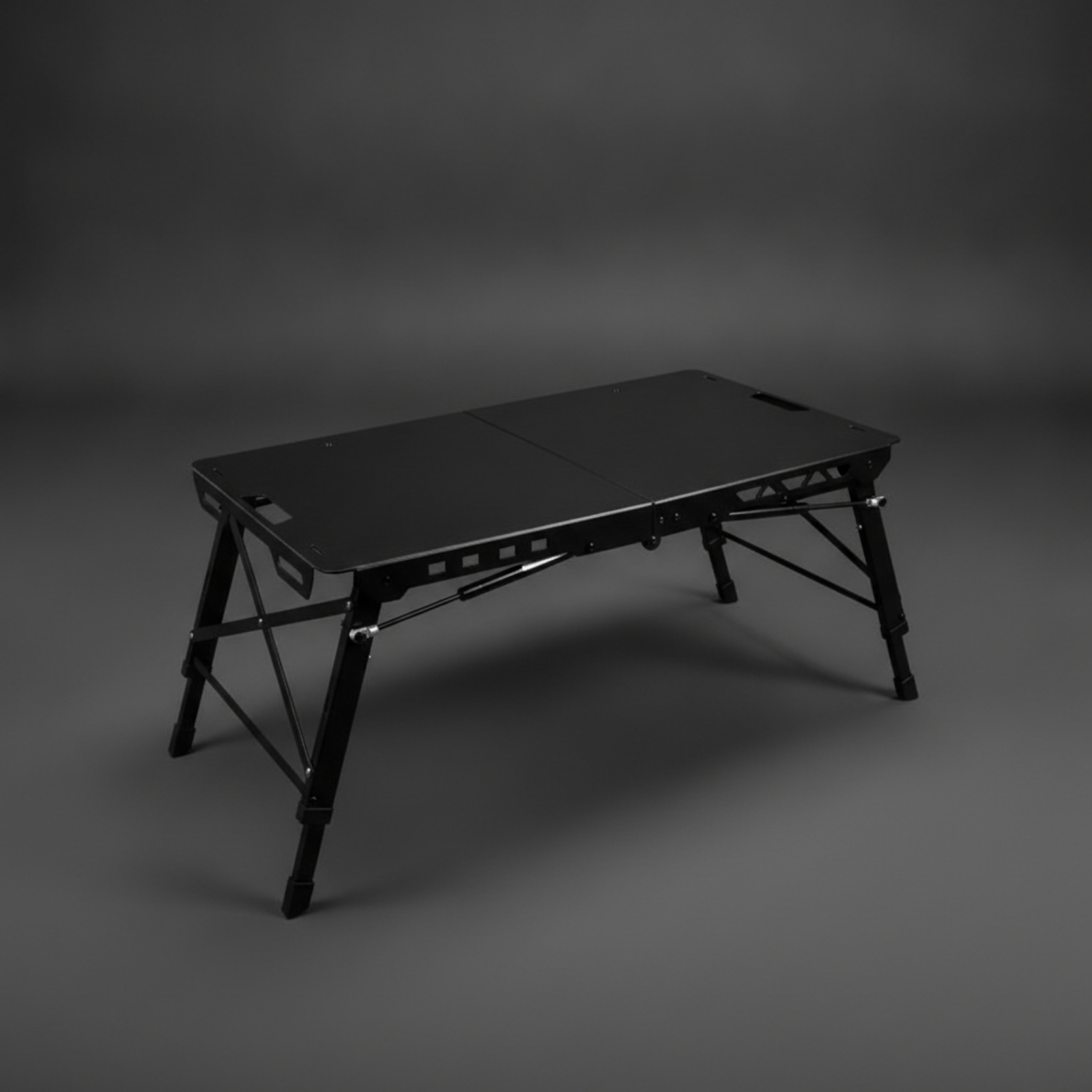 Folding Table with Hydraulic S - Camping Cooking Table บทวิจารณ์และราคา