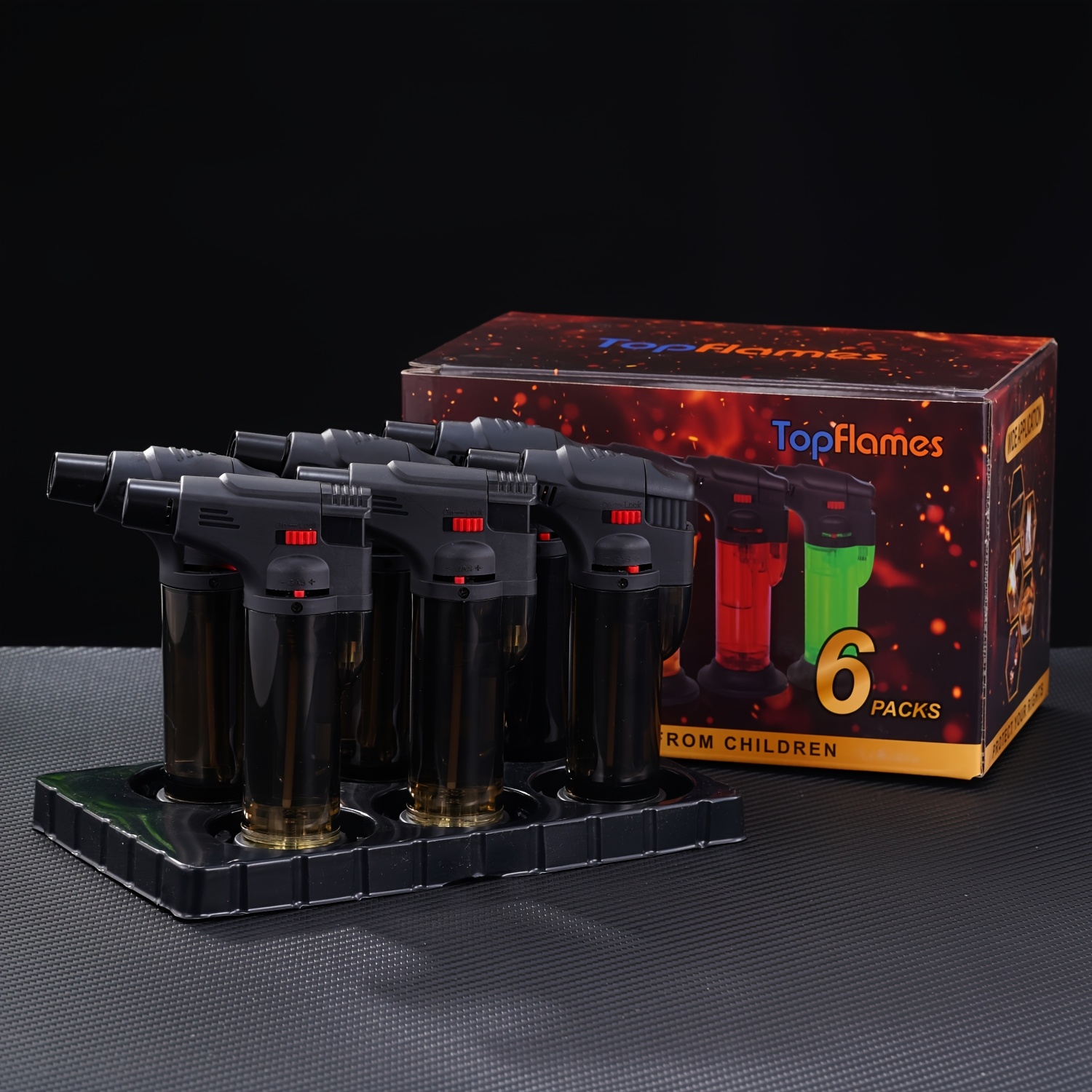 6PCS Spray Gun Jet Butane Gas  - Camping Cooking Flame บทวิจารณ์และราคา
