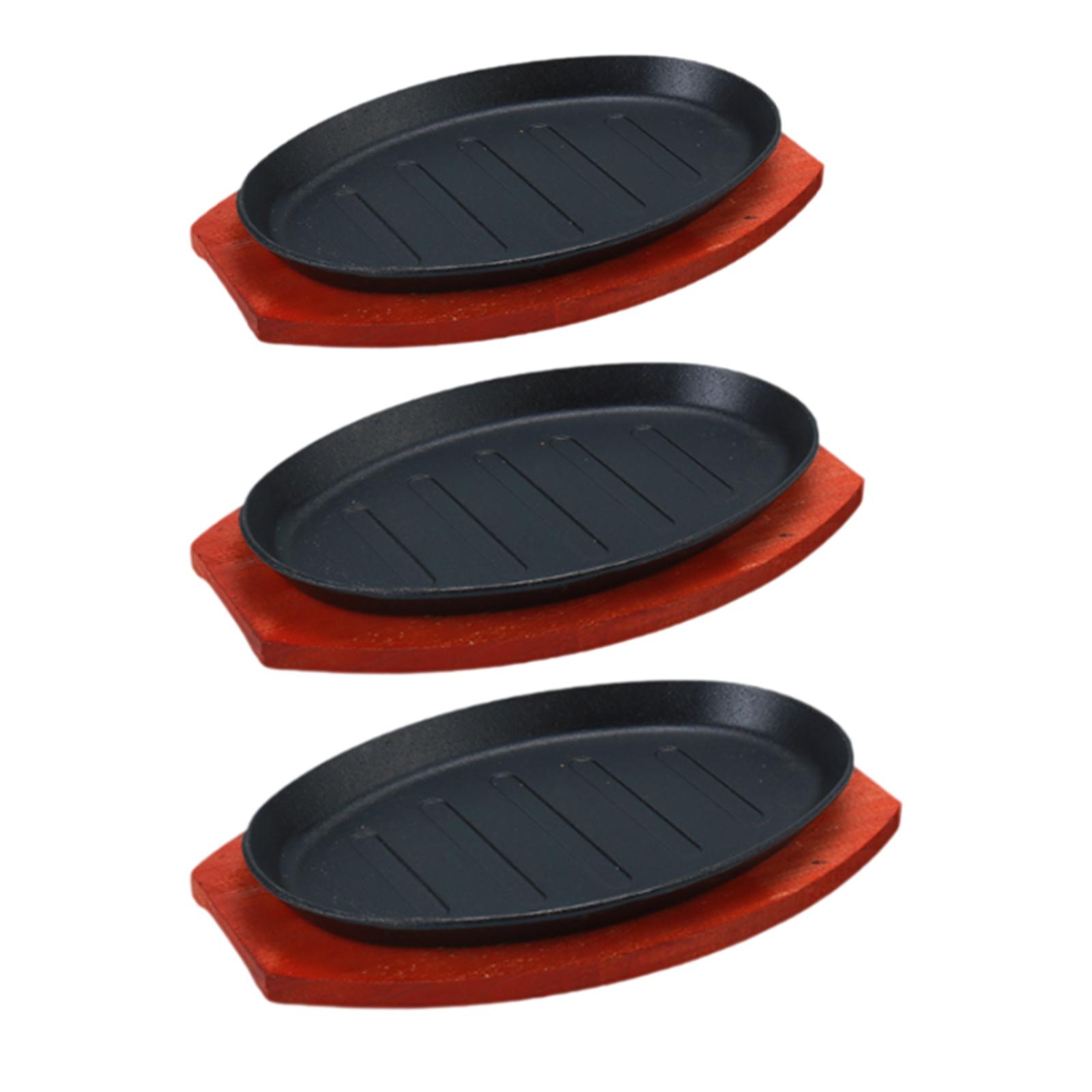 Cast Iron Steak Plate Griddle  - Skillet Cast Iron Camp บทวิจารณ์และราคา