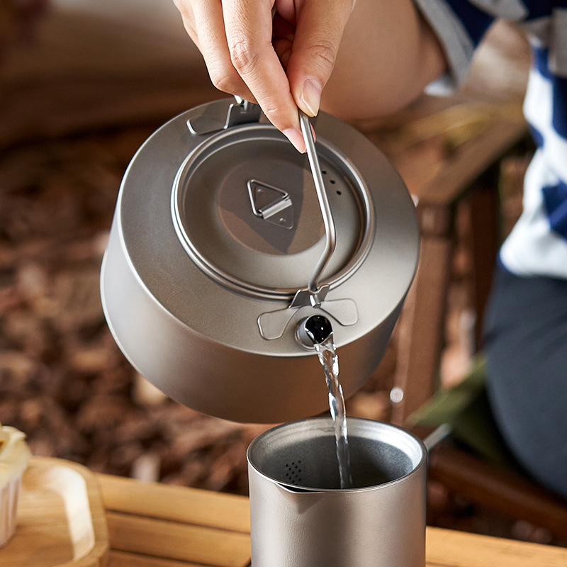Camping Water Cooking Kettle T - Camping Cooking Tool Set บทวิจารณ์และราคา