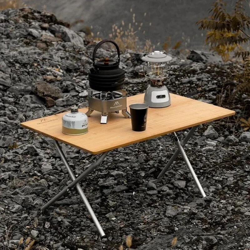 MOUNTAINHIKER 2/3 Bamboo Foldi - Camping Cooking Table บทวิจารณ์และราคา