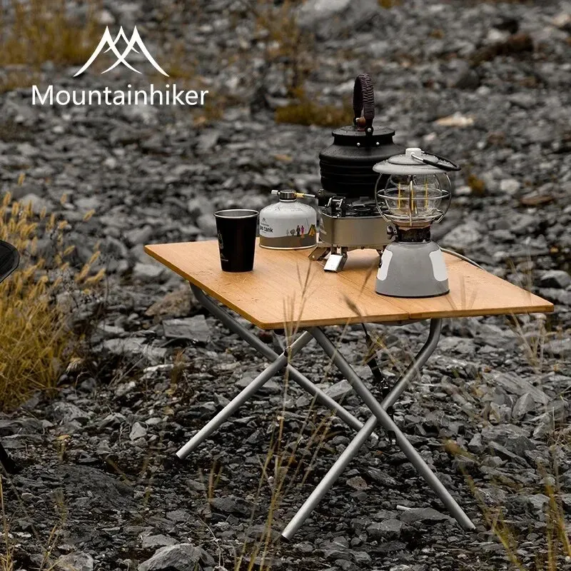 MOUNTAINHIKER 2/3 Bamboo Foldi - Camping Cooking Table บทวิจารณ์และราคา