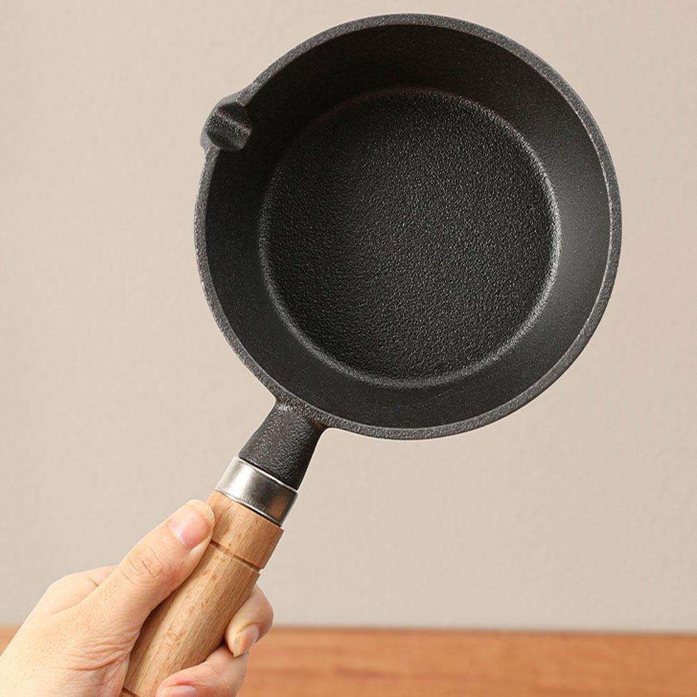 Mini Cast Iron Omelette Pan Sm - Skillet Cast Iron Camp บทวิจารณ์และราคา