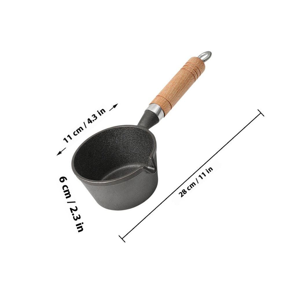 Mini Cast Iron Omelette Pan Sm - Skillet Cast Iron Camp บทวิจารณ์และราคา