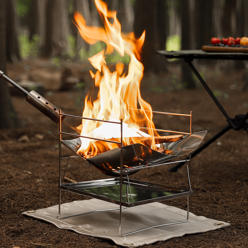 Wood Burning Camping Stove Por - Camping Cooking Wood Stove บทวิจารณ์และราคา
