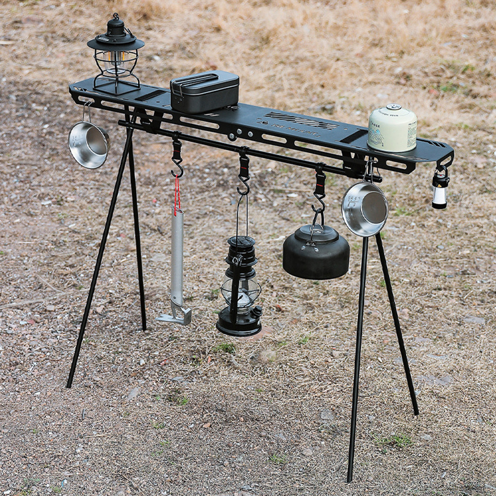 Outdoor Folding Camping Hangin - Camping Outdoor Cooking Set บทวิจารณ์และราคา