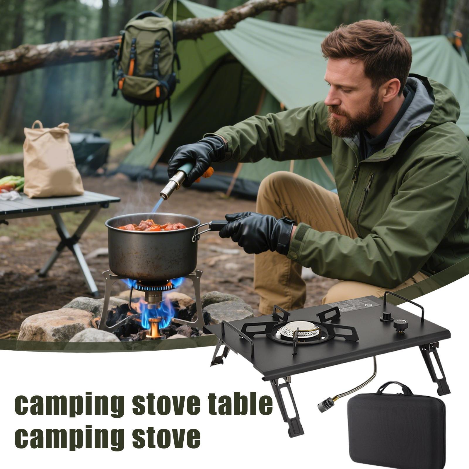 Portable Camping Stove Portabl - Camping Cooking Table บทวิจารณ์และราคา