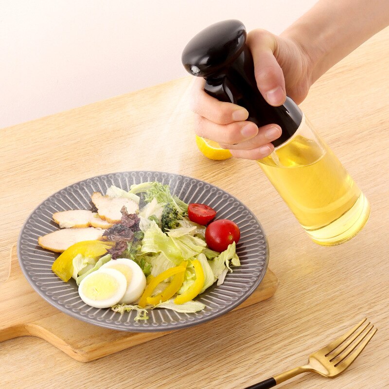 Oil Spray Bottle Atomized Oil  - Camping Cooking Vegetables บทวิจารณ์และราคา